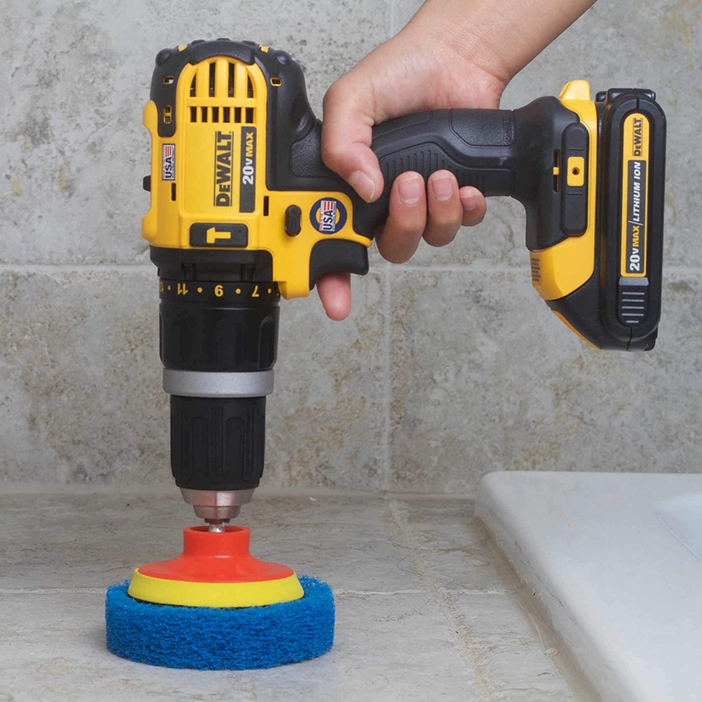 Scrubza® Power Scrubber Brush Drill Accessory