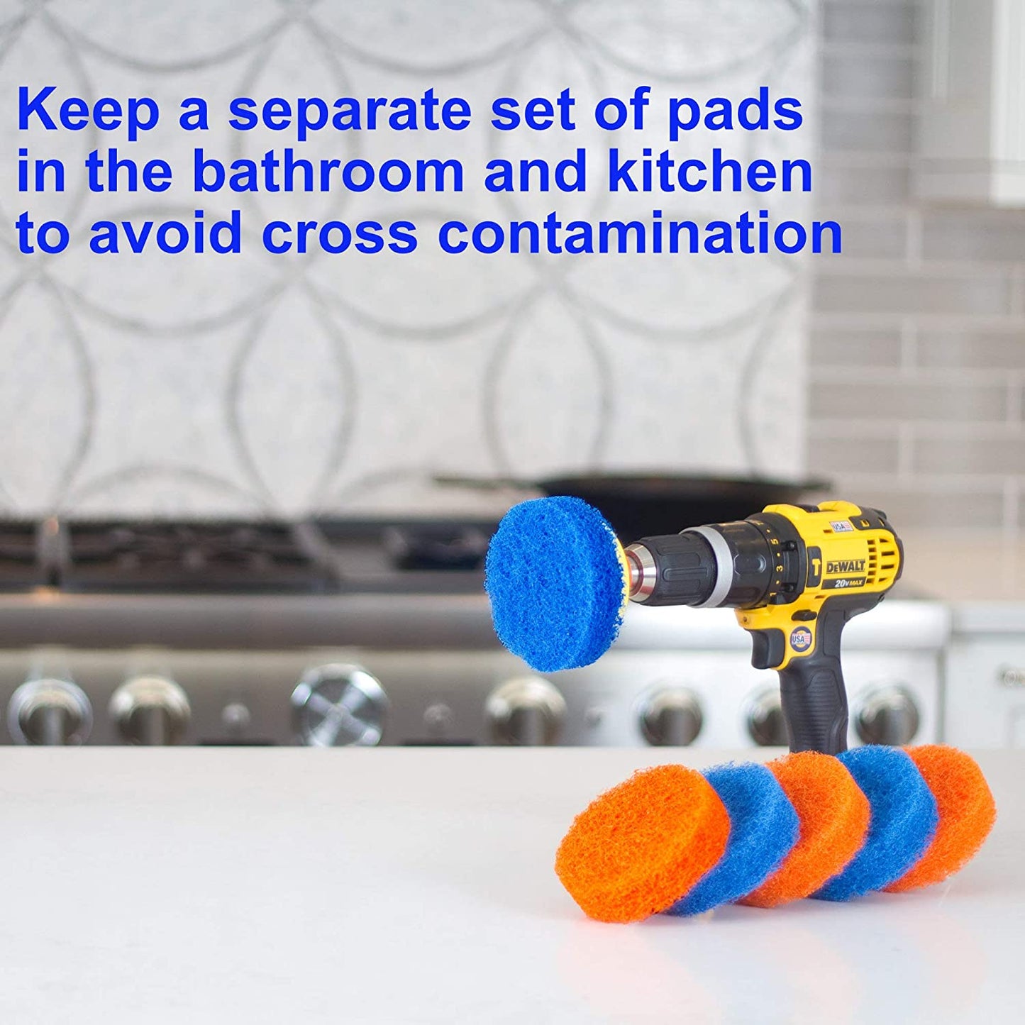 Scrubza® Power Scrubber Brush Drill Accessory
