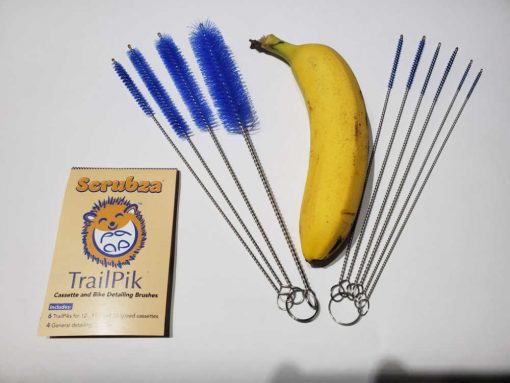 TrailPik-12 | 11 | 10 | Speed Cassette Cleaner and Bike Detail Brushes